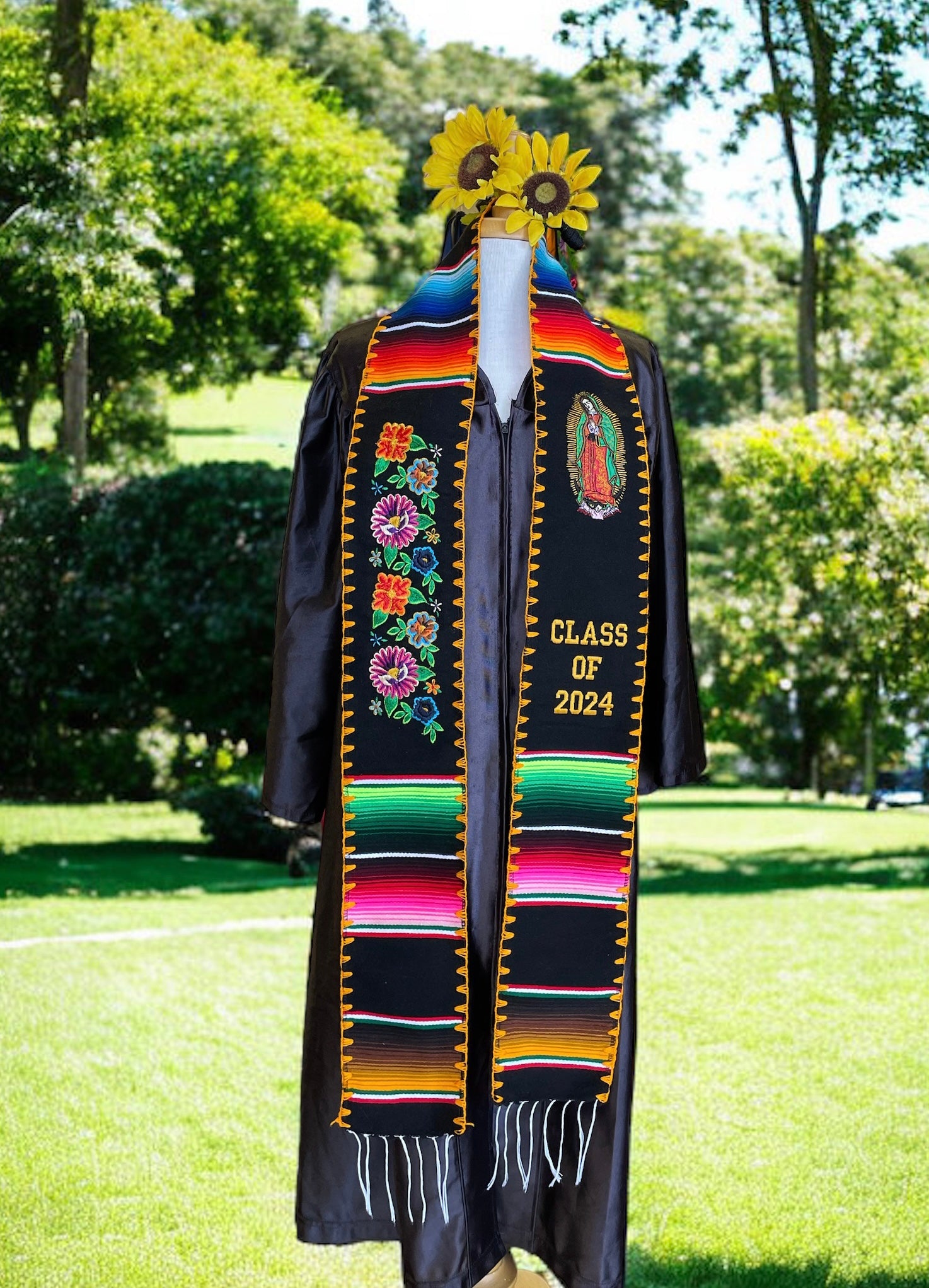 Mexican Serape Graduation popular Stoles, Graduation Stole, Graduation Sash