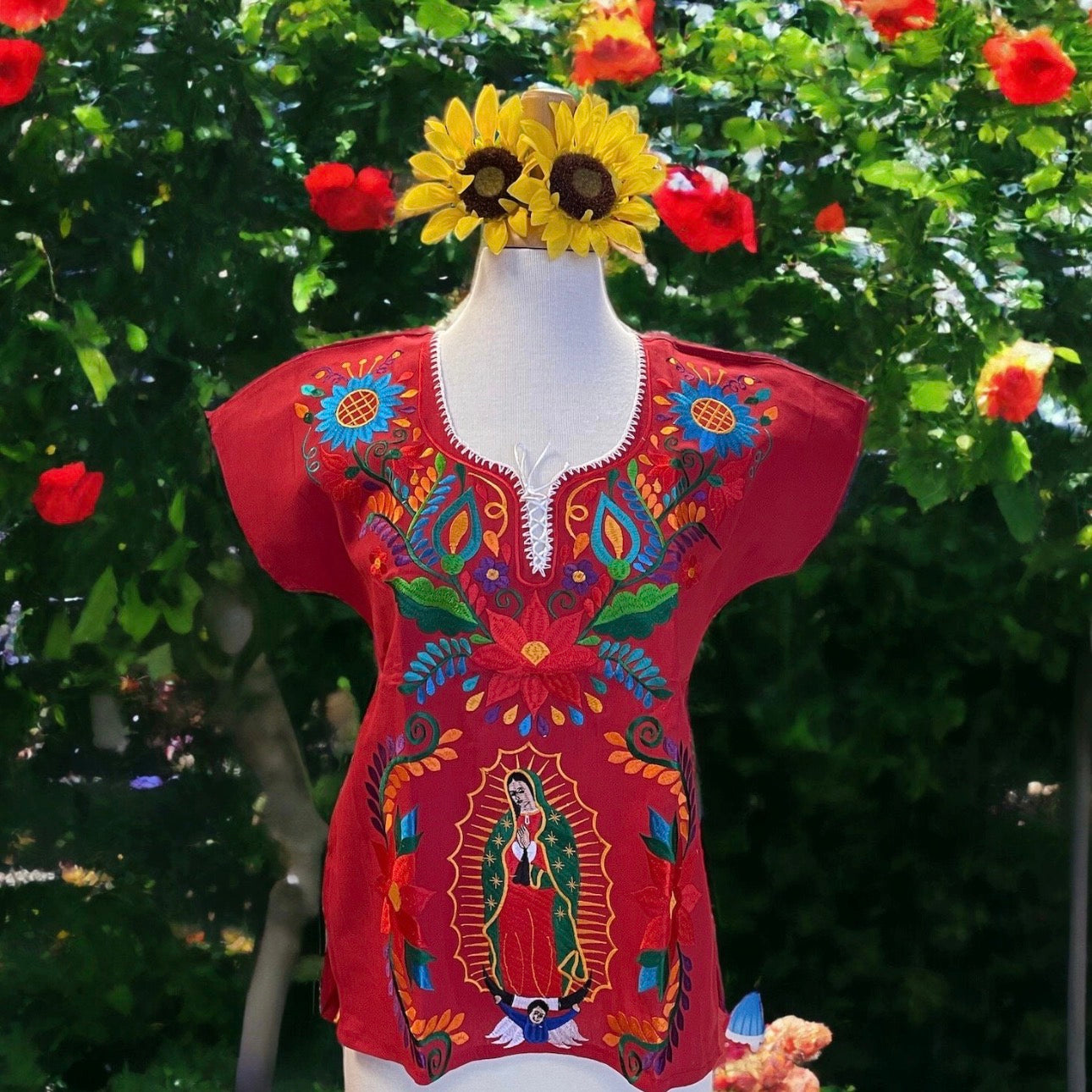 Virgen de Guadalupe Blouse, Women