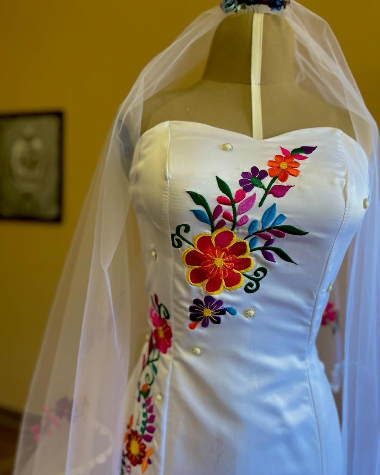 Mexican Embroidered Dress