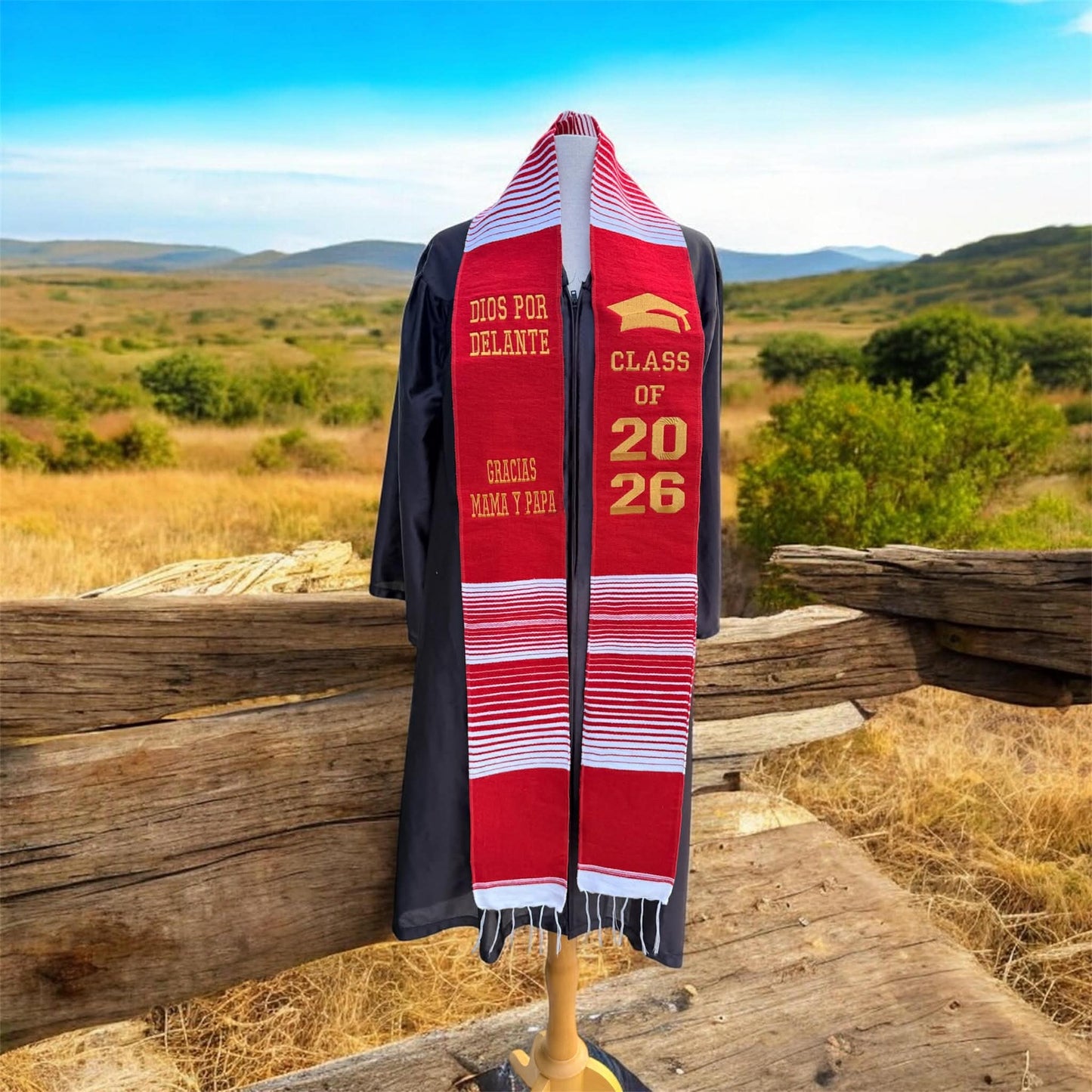 Sarape Graduation Stole Class of 2026