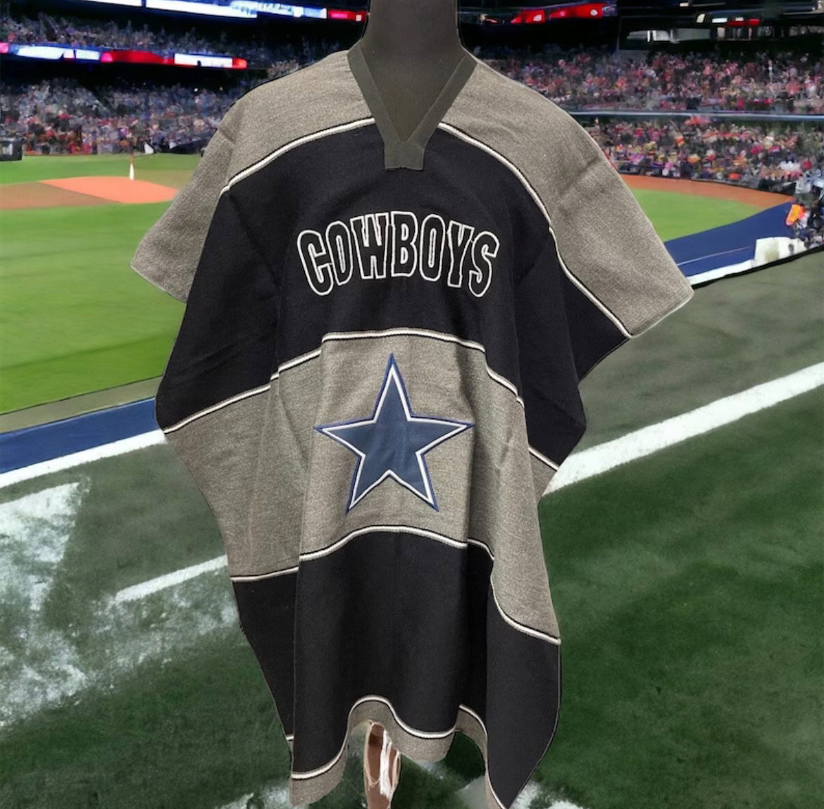 Dallas Cowboy Poncho