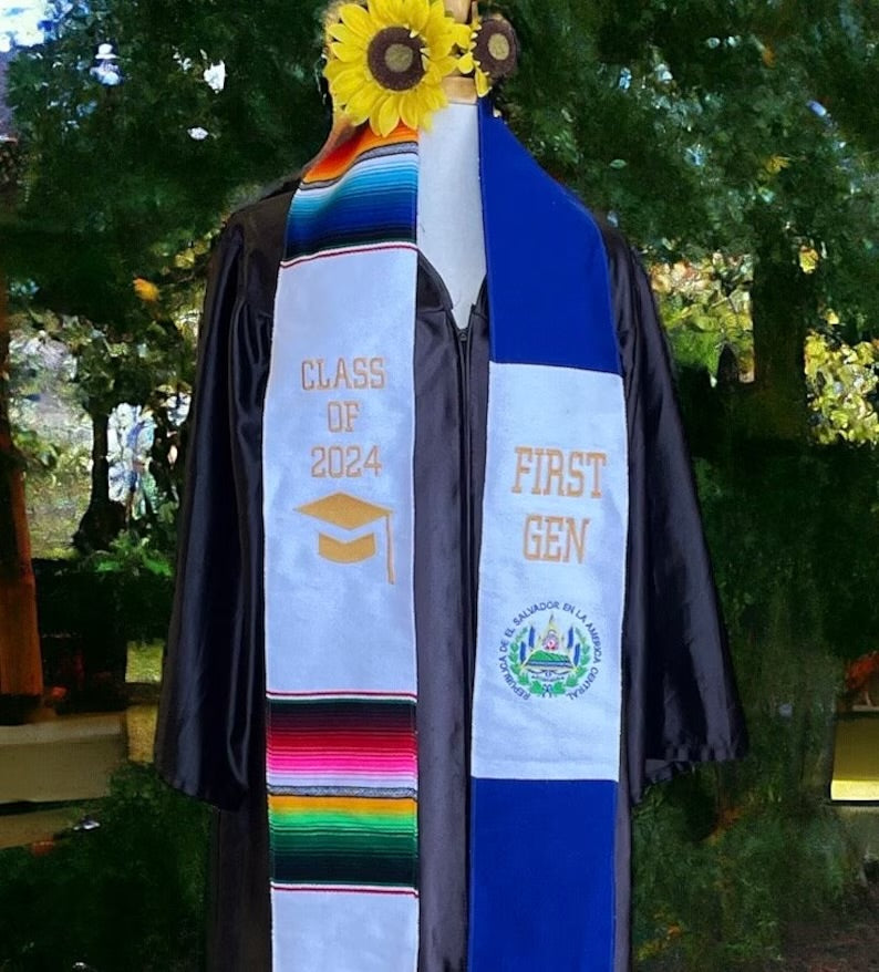 El Salvador/First Gen Graduation Stole