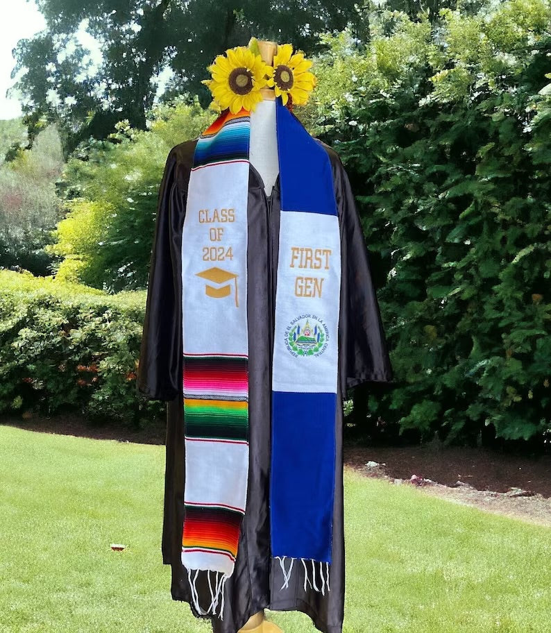 El Salvador/First Gen Graduation Stole