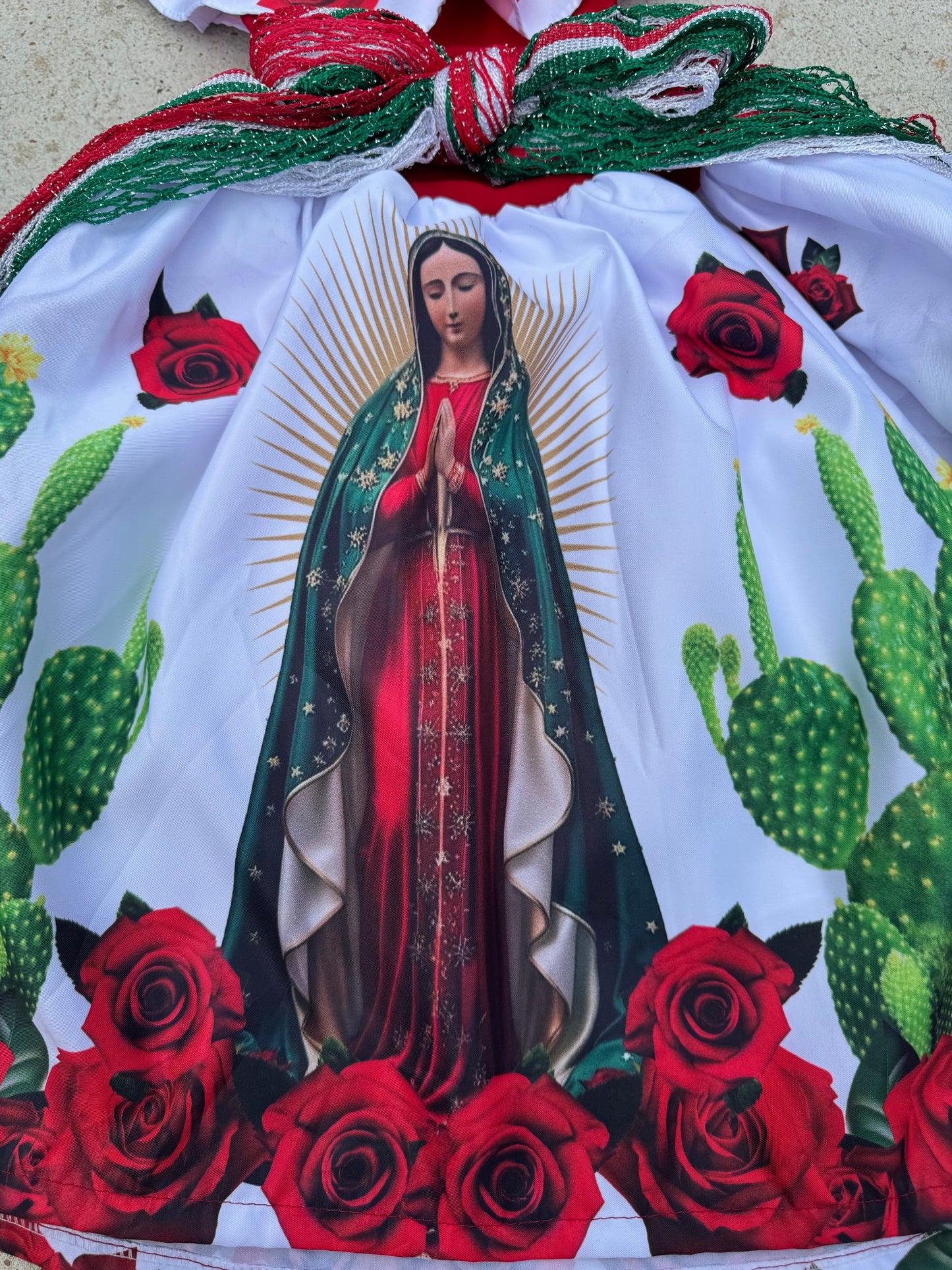 Virgen de Guadalupe Little Girls Dress