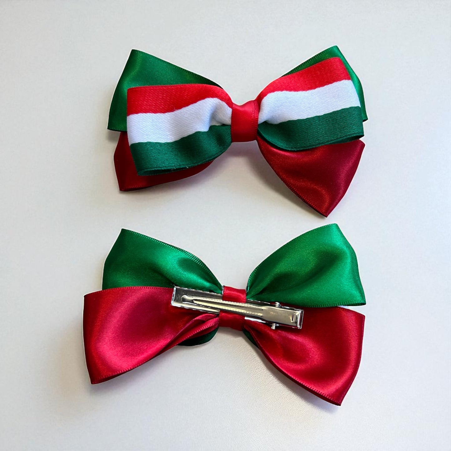 Tricolor Bows - Set of 2 bows