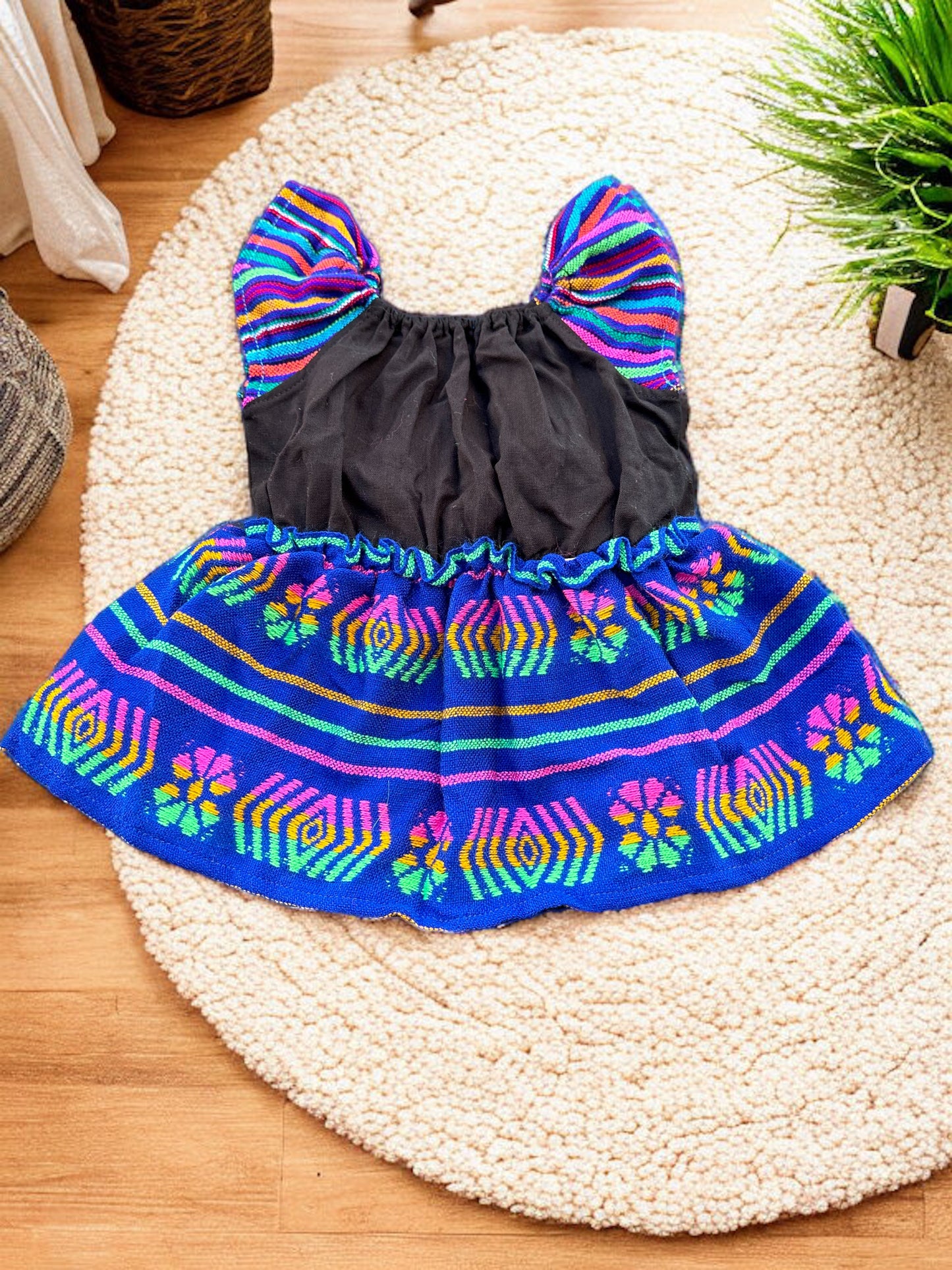 Baby Girl Mexican Onesie with Skirt