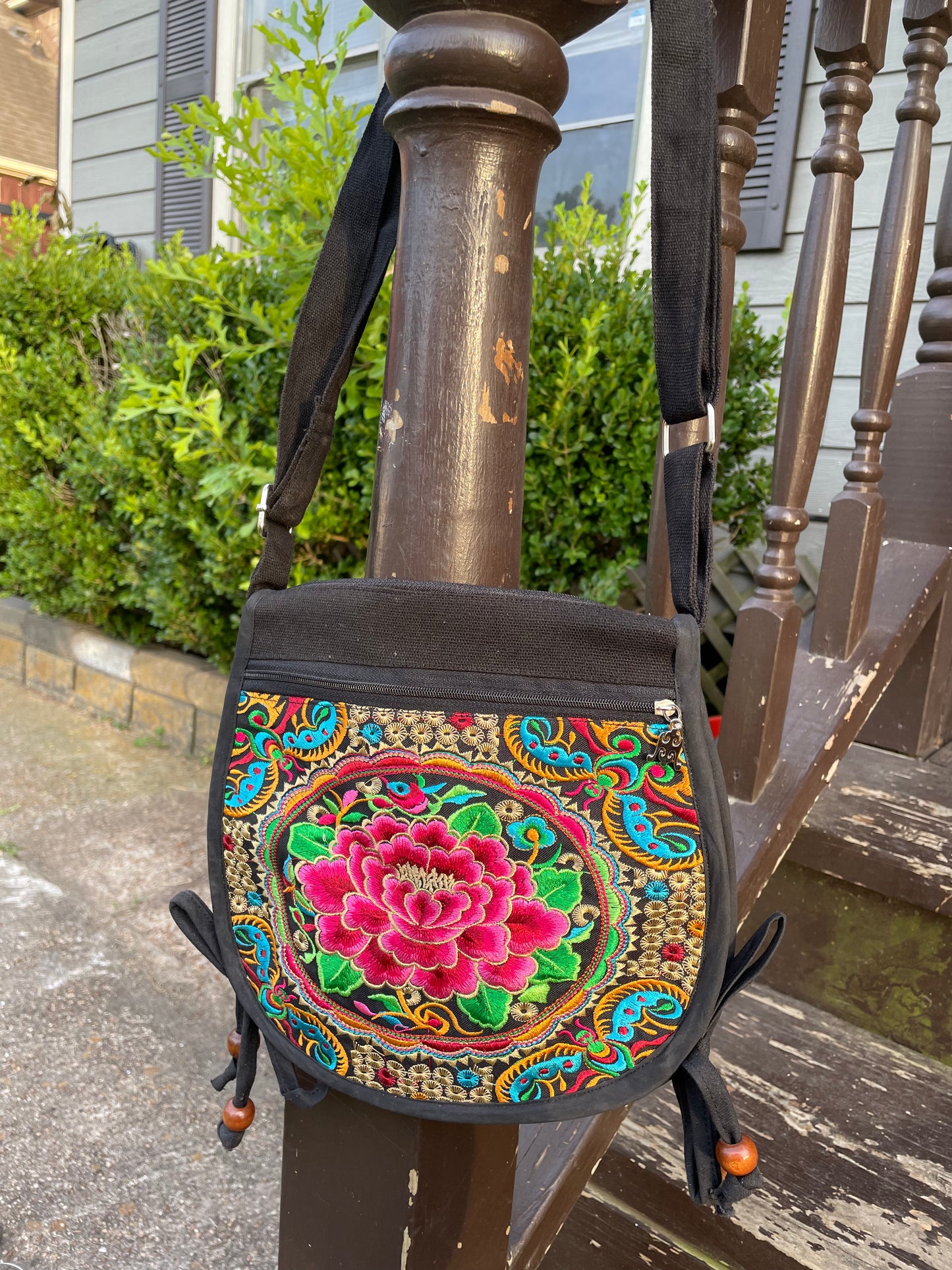 Mexican Embroidered Crossbody