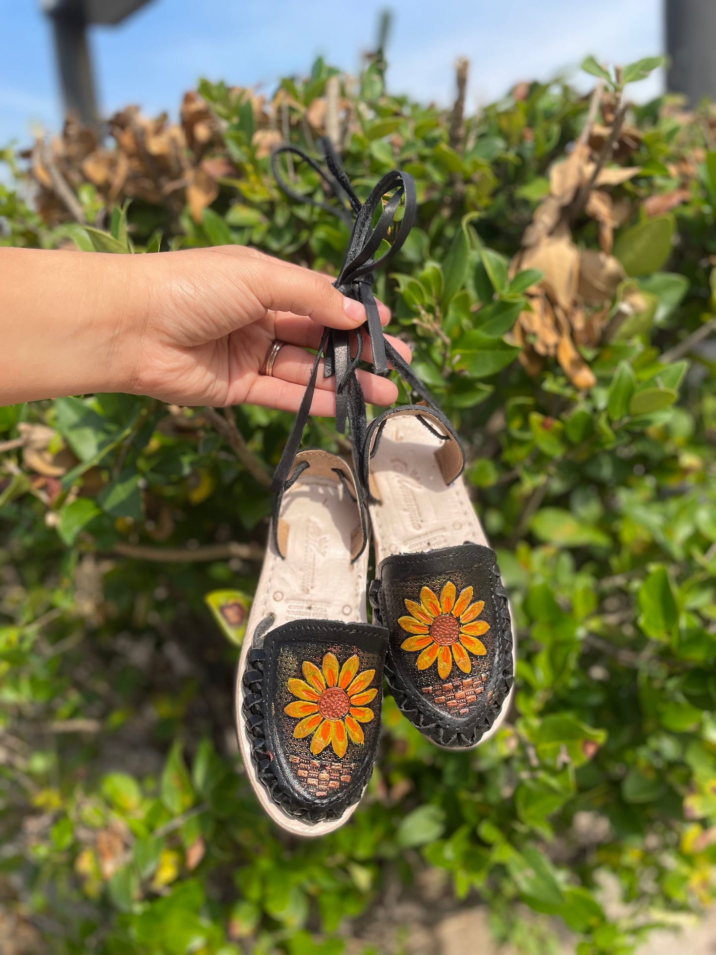Soledad Little Girl Lace Up Huarache