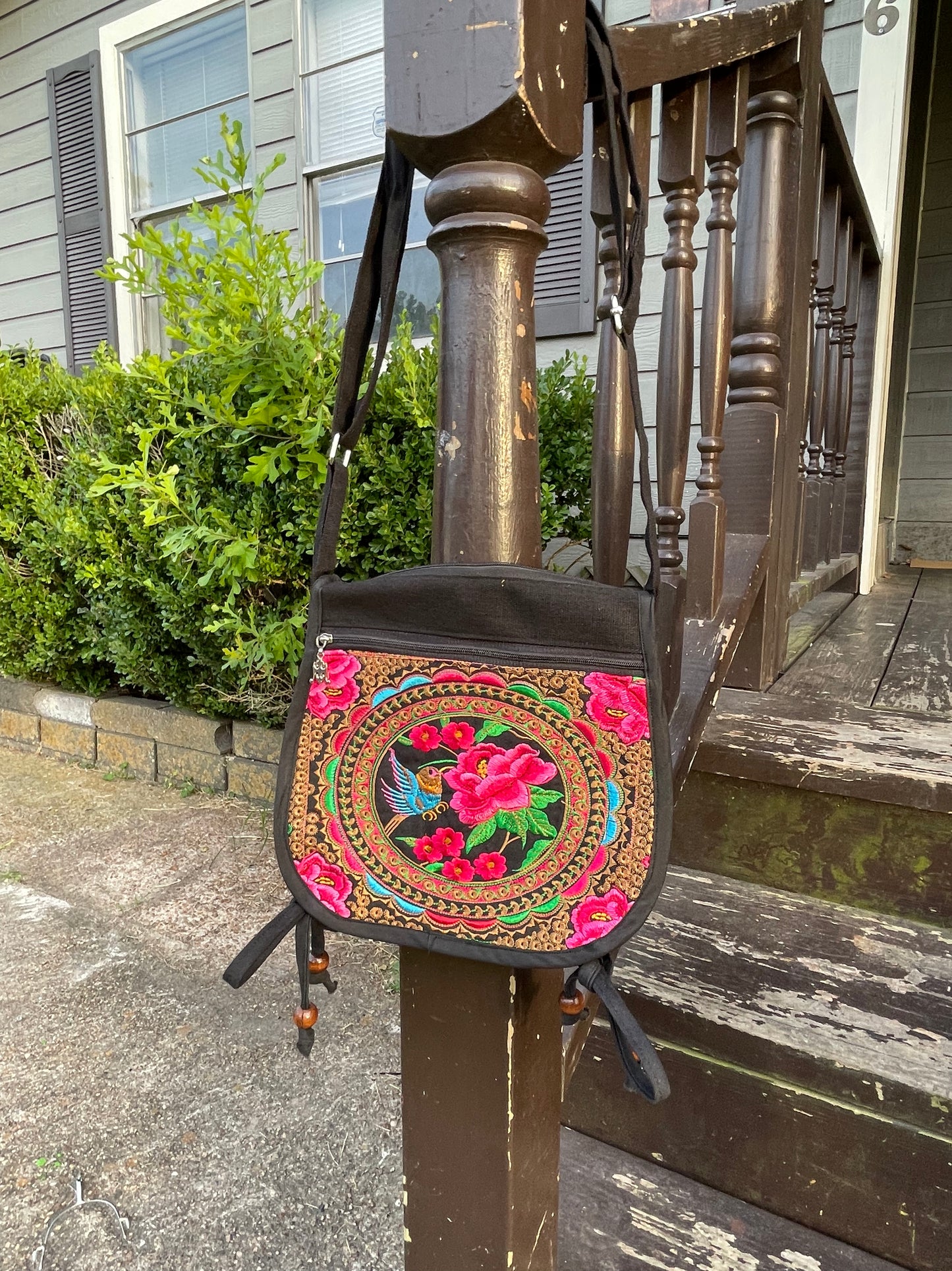 Mexican Embroidered Crossbody