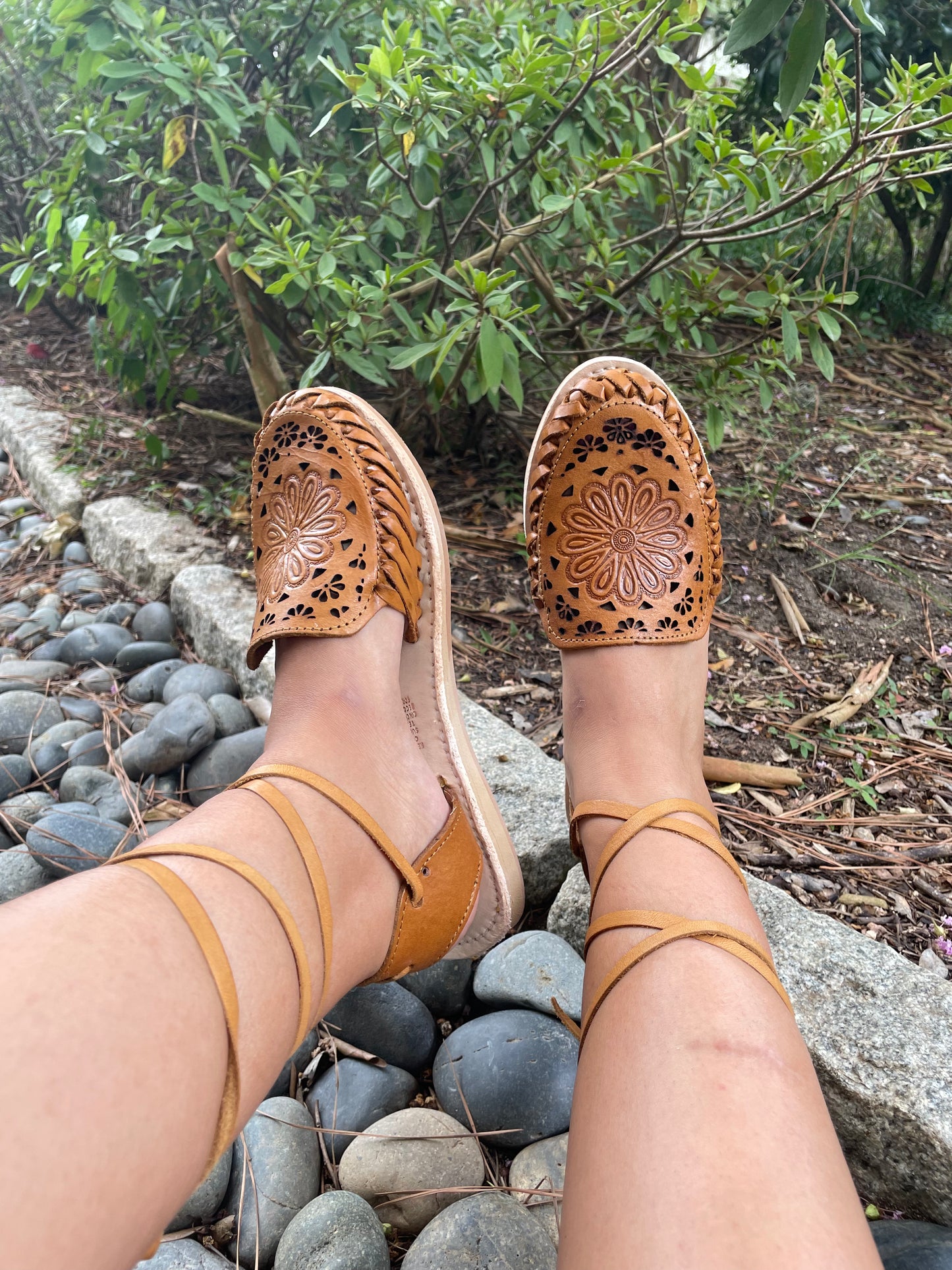 Aurora Lace-Up Handmade Huarache/ Mexican Women Huarache