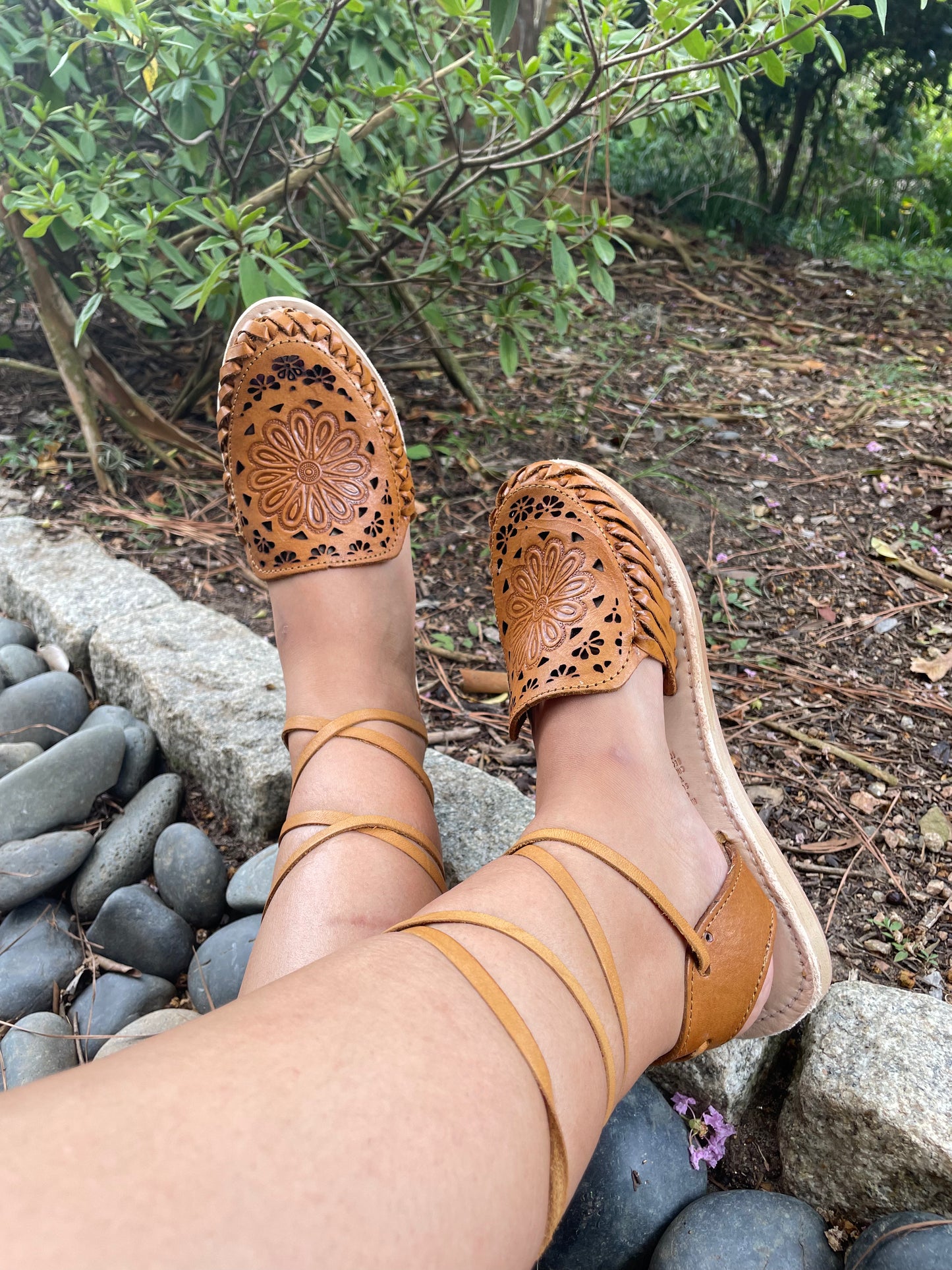 Aurora Lace-Up Handmade Huarache/ Mexican Women Huarache
