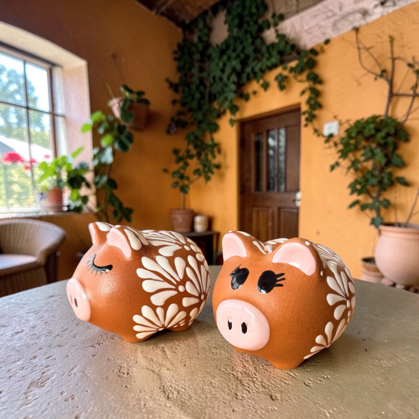 Mini Piggy Bank, Alcancia de Barro Marranito