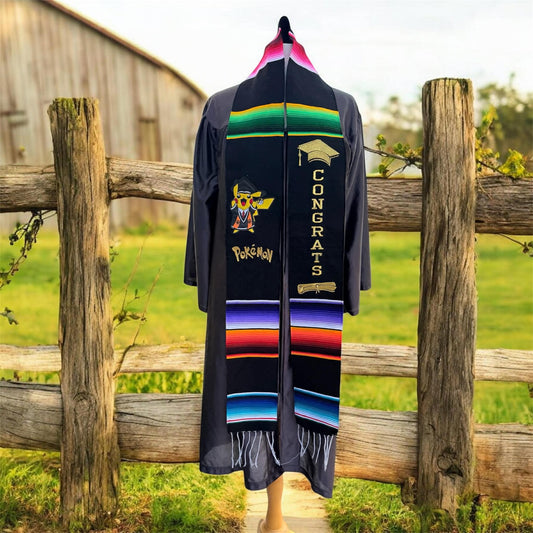 Pikachu Graduation Stole