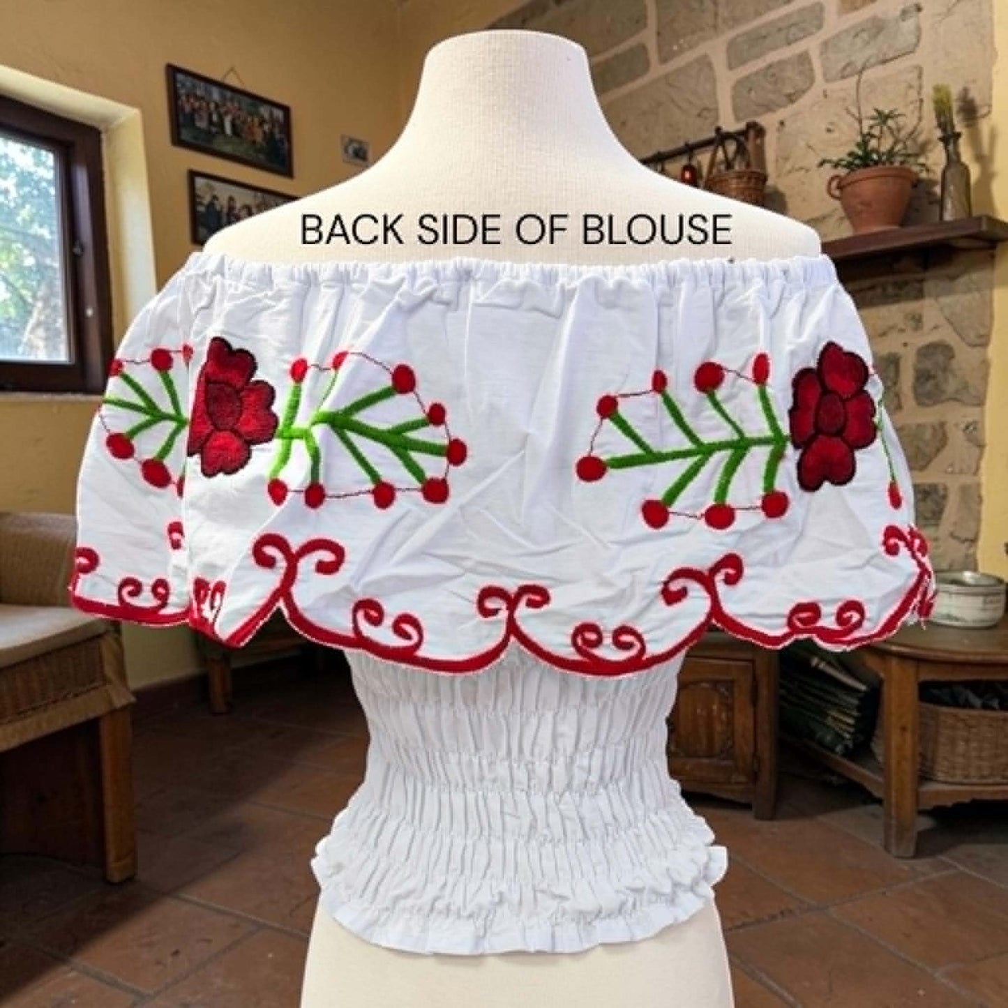 Campesina Embroidered Blouse