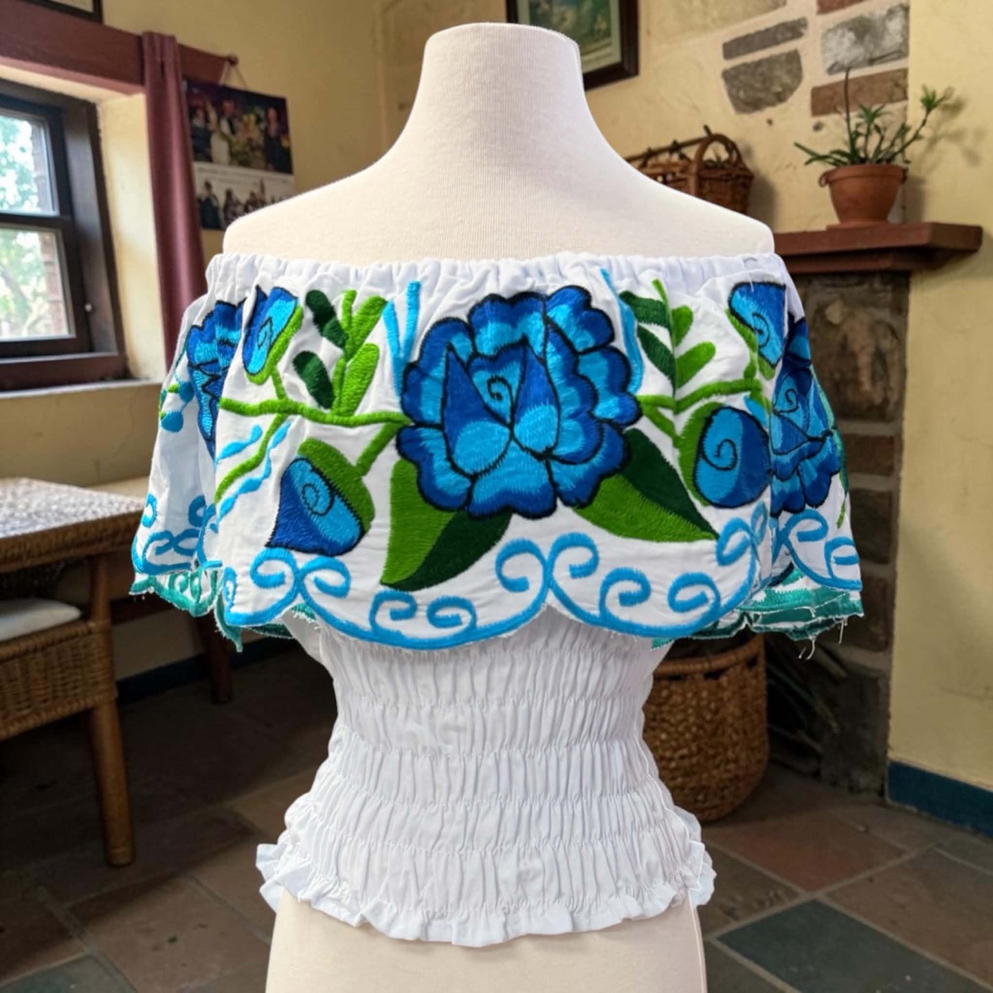 Campesina Embroidered Blouse