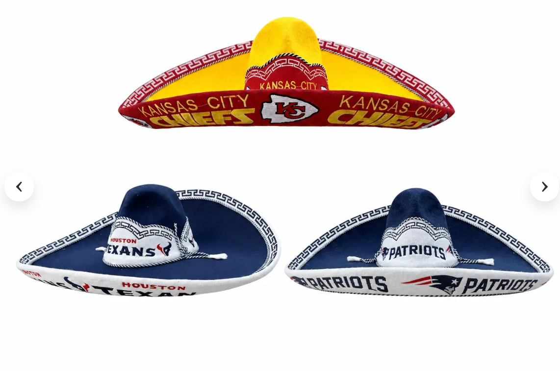 Football Team Sombreros; Sombrero charro de equipos