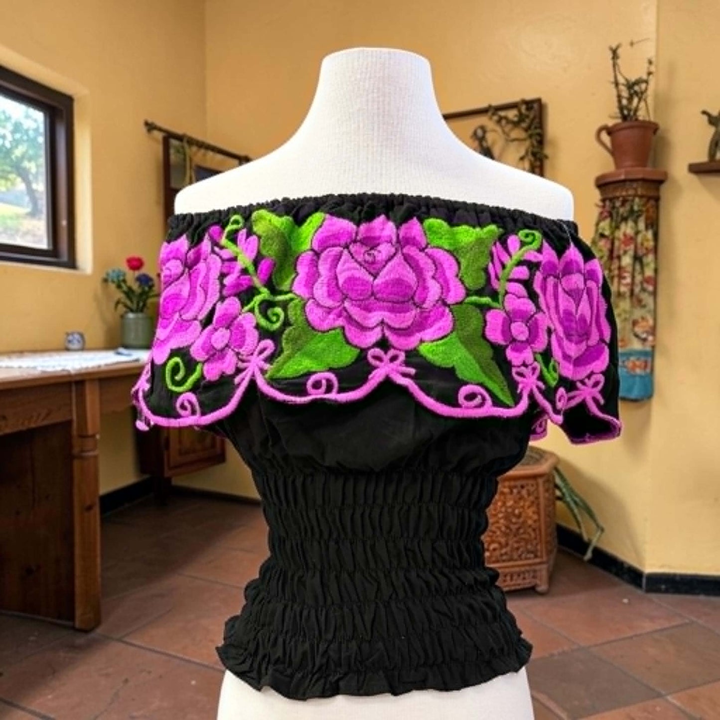Campesina Embroidered Blouse