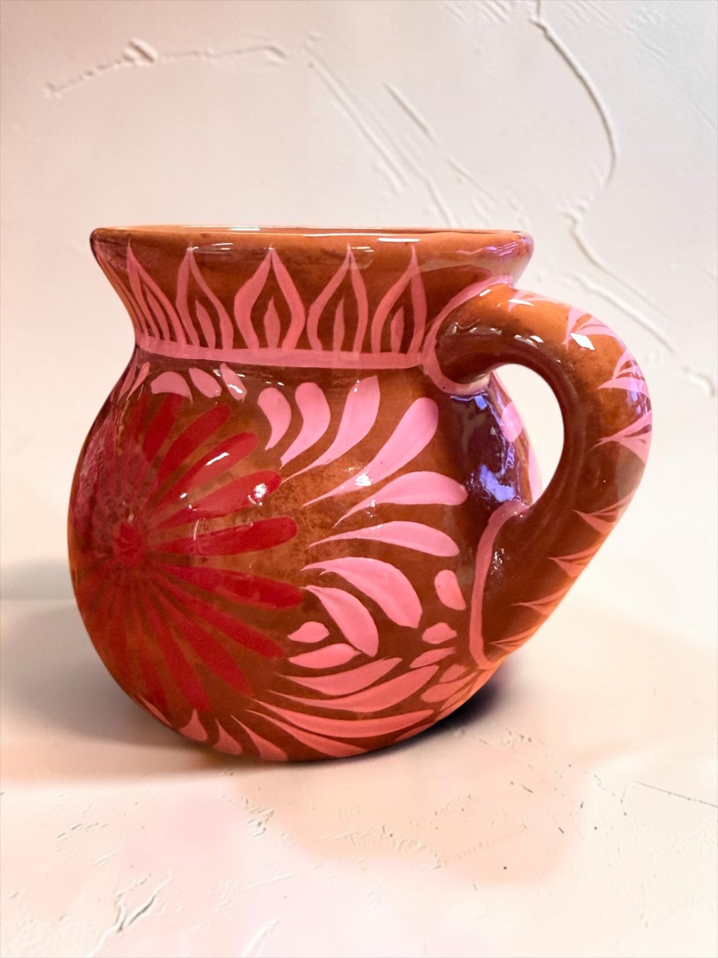 Hand Painted Virgen de Guadalupe Mug; Taza Pintada a Mano Virgen de Guadalupe