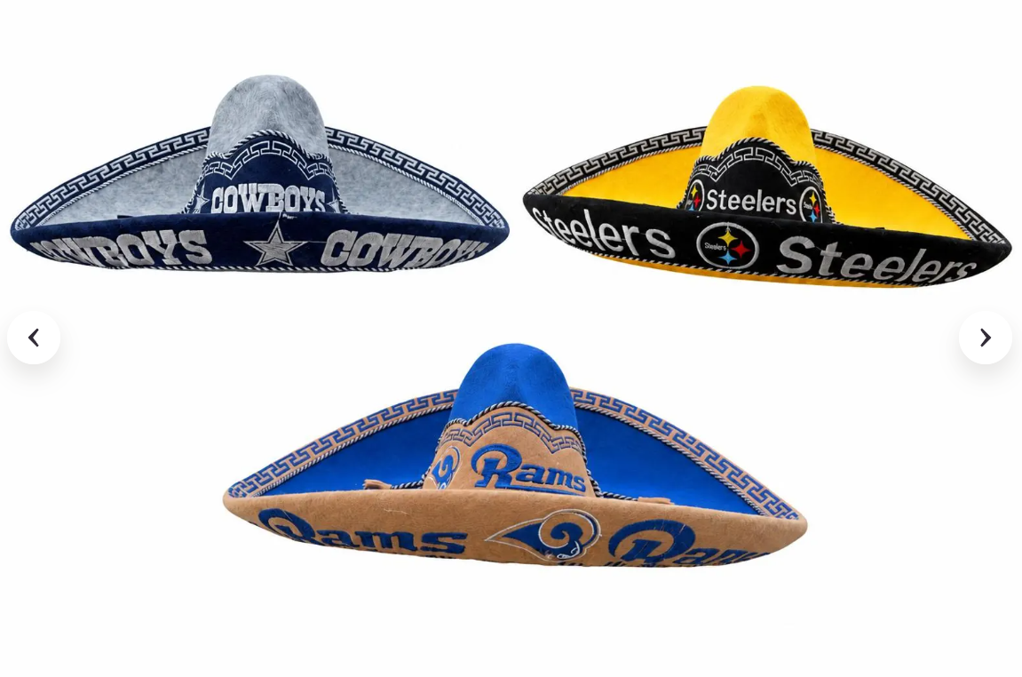 Football Team Sombreros; Sombrero charro de equipos