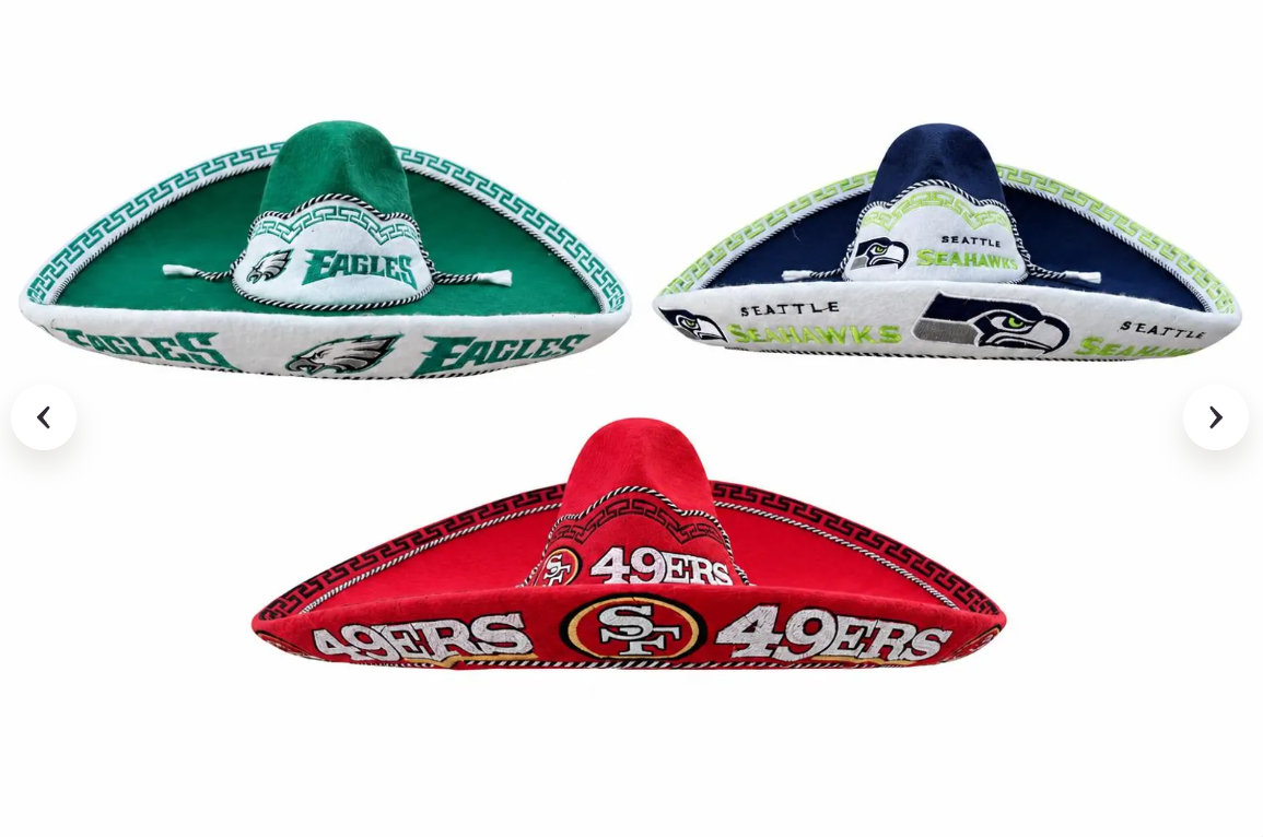 Football Team Sombreros; Sombrero charro de equipos
