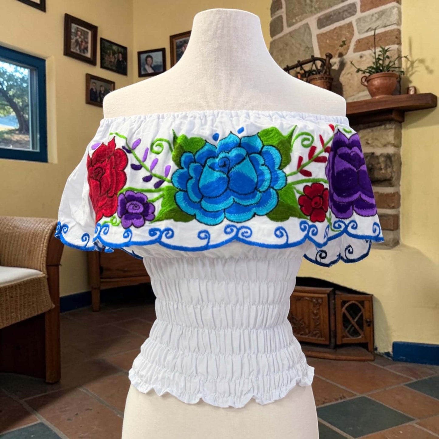 Campesina Embroidered Blouse