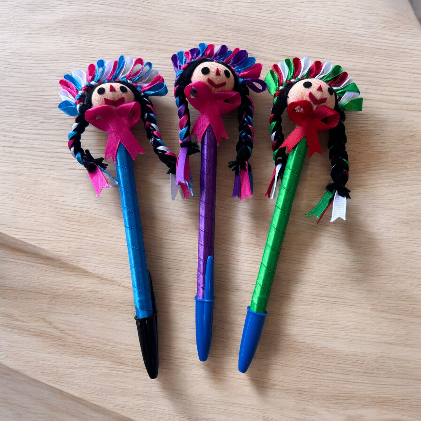 Mexican Lele Pens; Set of 3