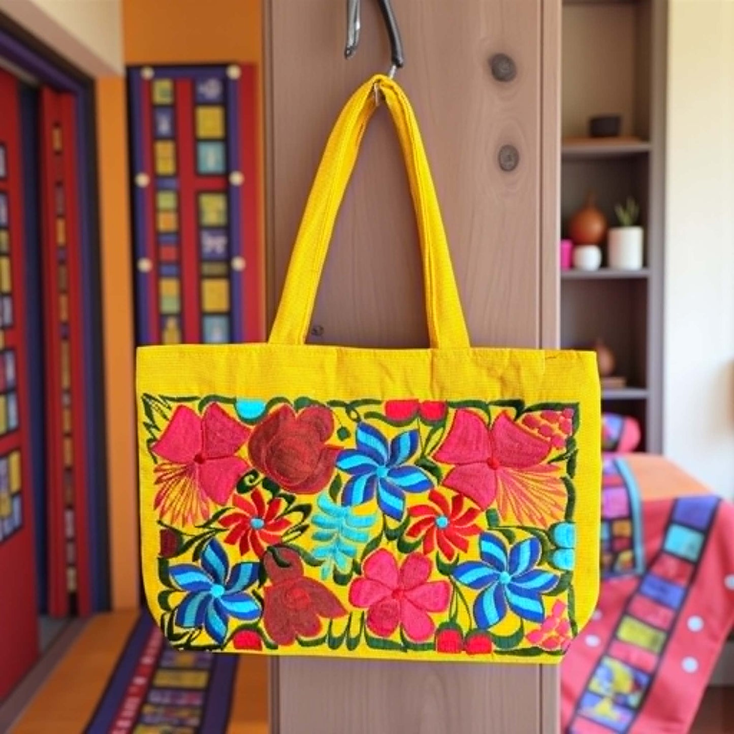Mexican Embroidered Shoulder Bag