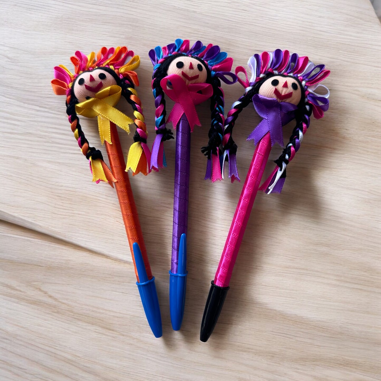 Mexican Lele Pens; Set of 3