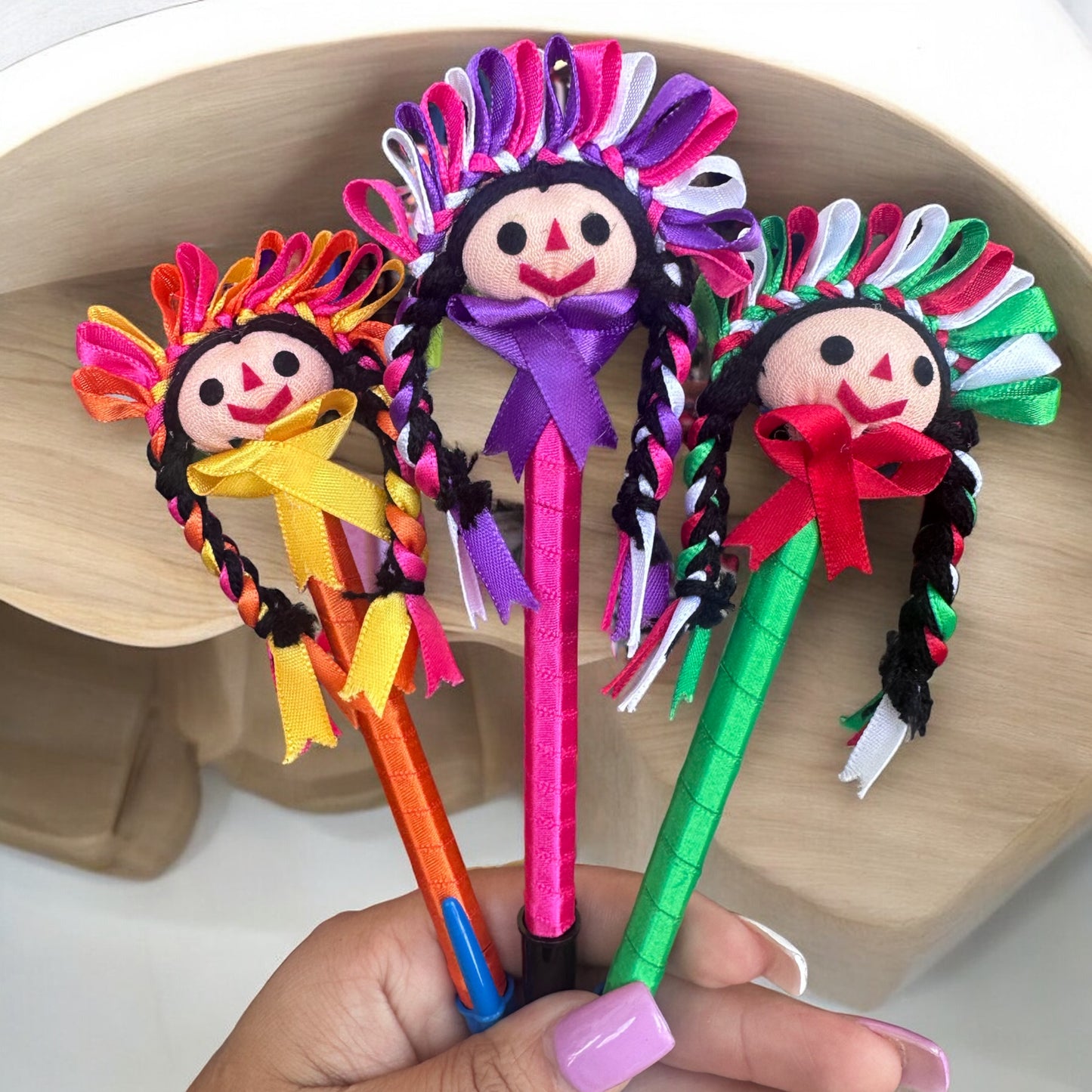 Mexican Lele Pens; Set of 3