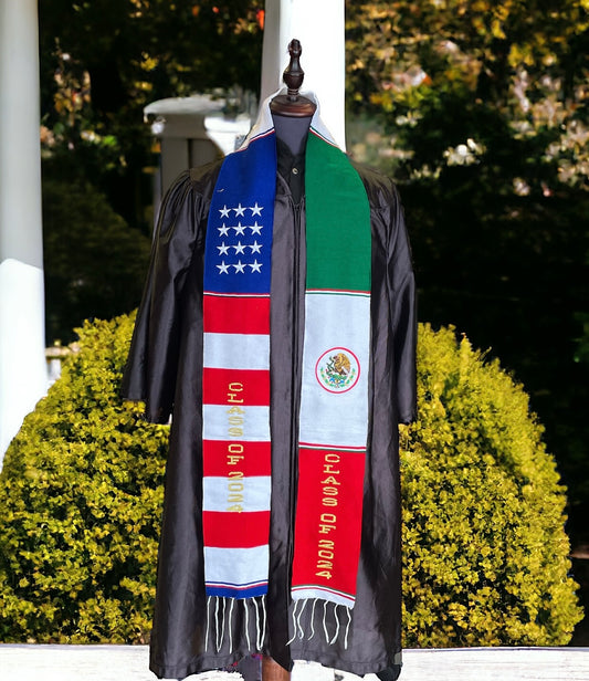 Mexican-American Graduation Stole