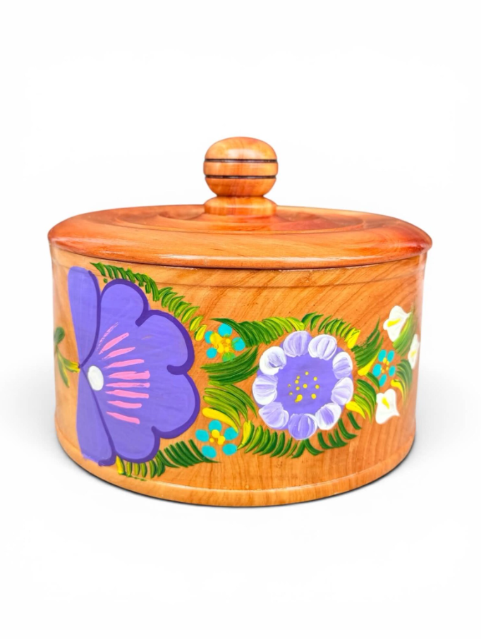 Mexican Tortilla Holder, Tortillero de Madera Cedar