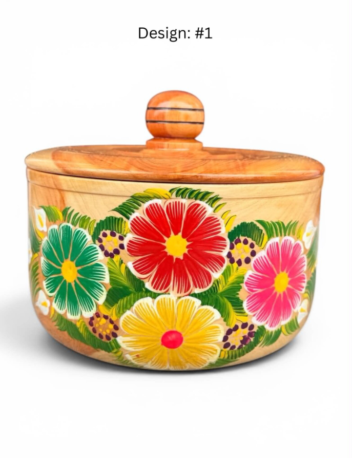 Mexican Tortilla Holder, Tortillero de Madera Cedar