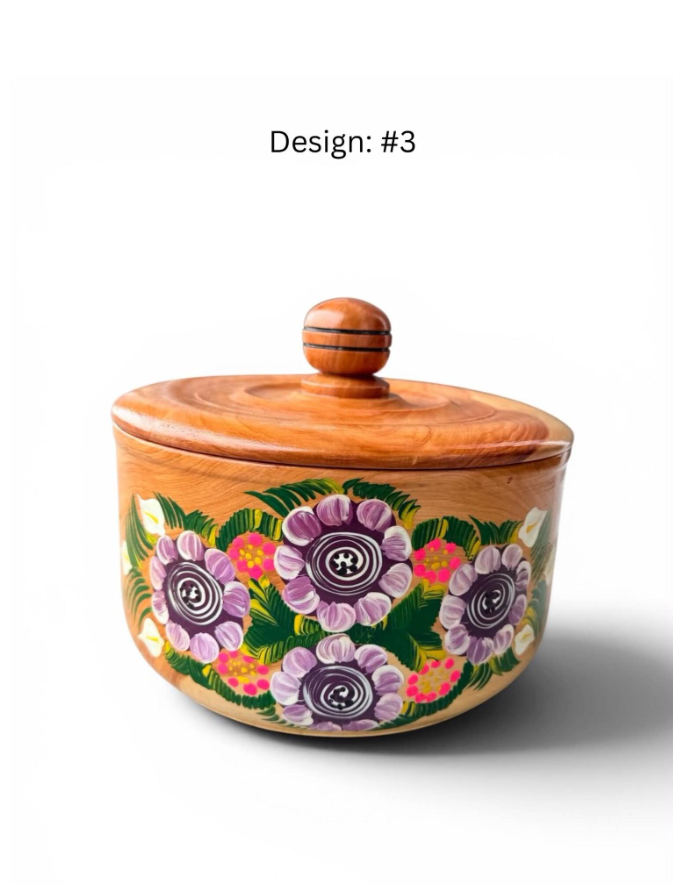 Mexican Tortilla Holder, Tortillero de Madera Cedar