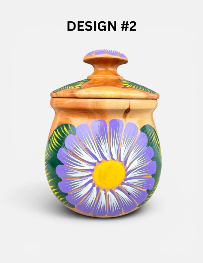 Mexican Canister with Lid, Azucarera Mexicana