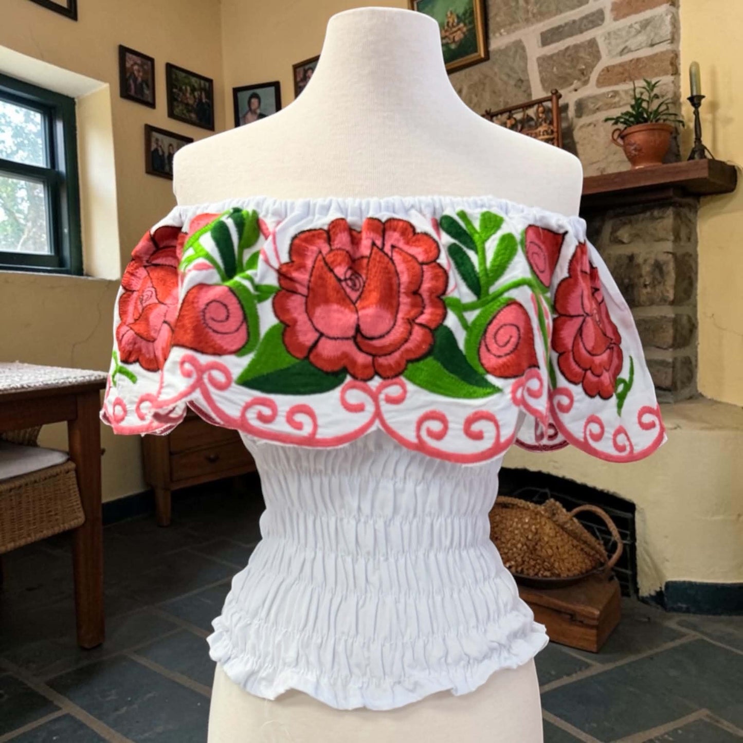 Campesina Embroidered Blouse