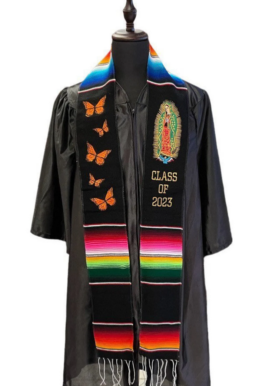 Monarch Virgen Graduation Stole Class of 2026