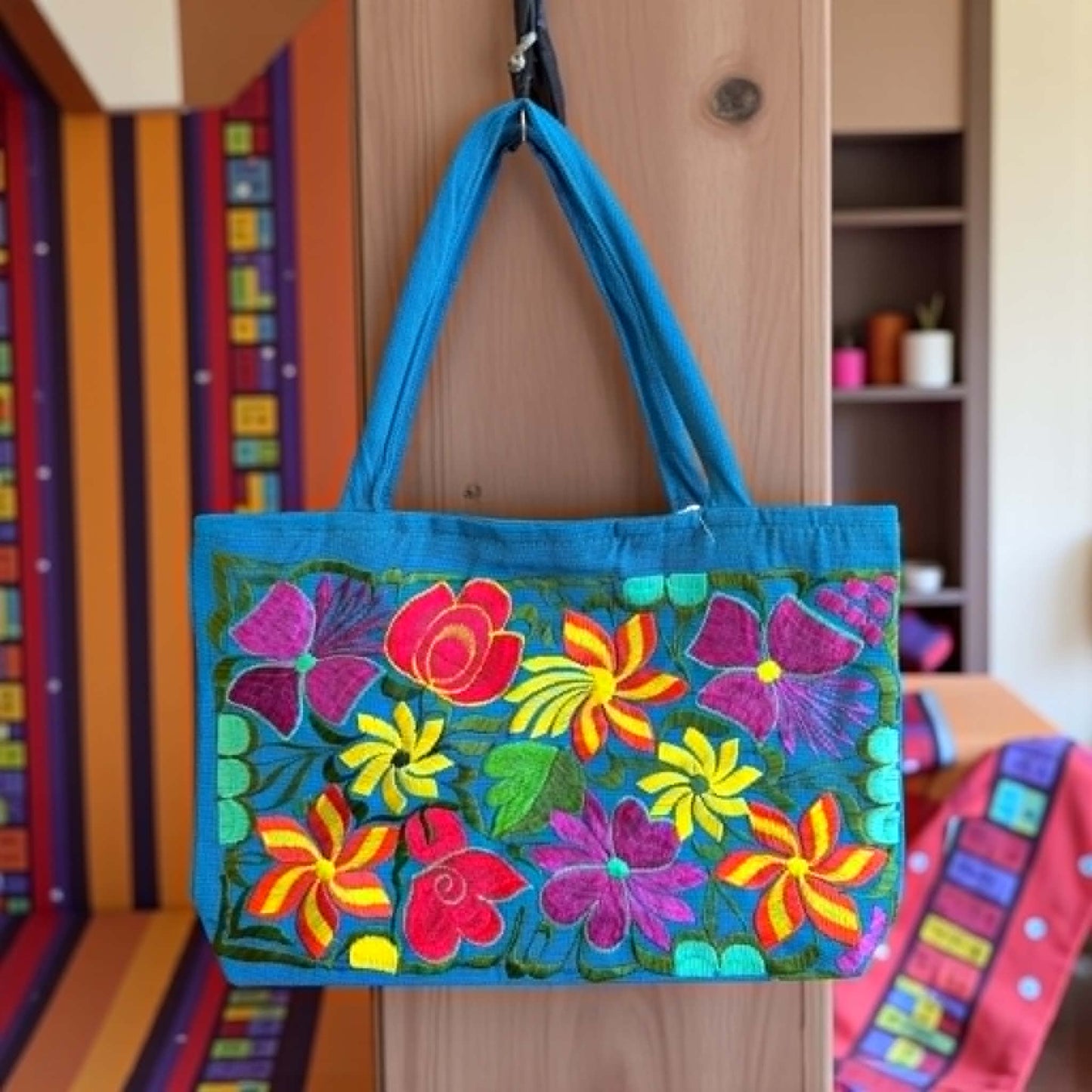 Mexican Embroidered Shoulder Bag