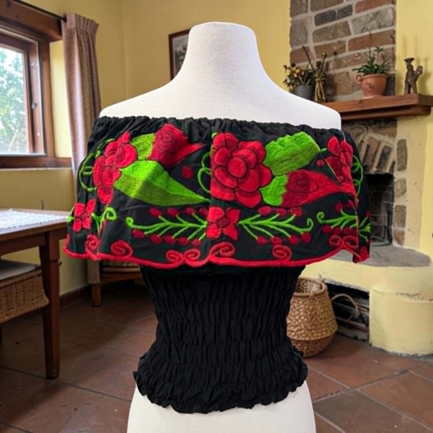 Campesina Embroidered Blouse