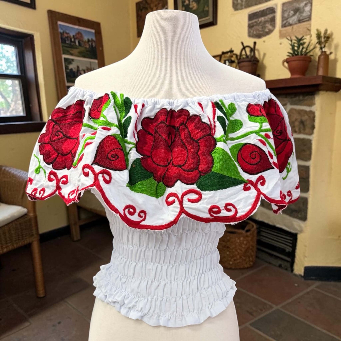 Campesina Embroidered Blouse