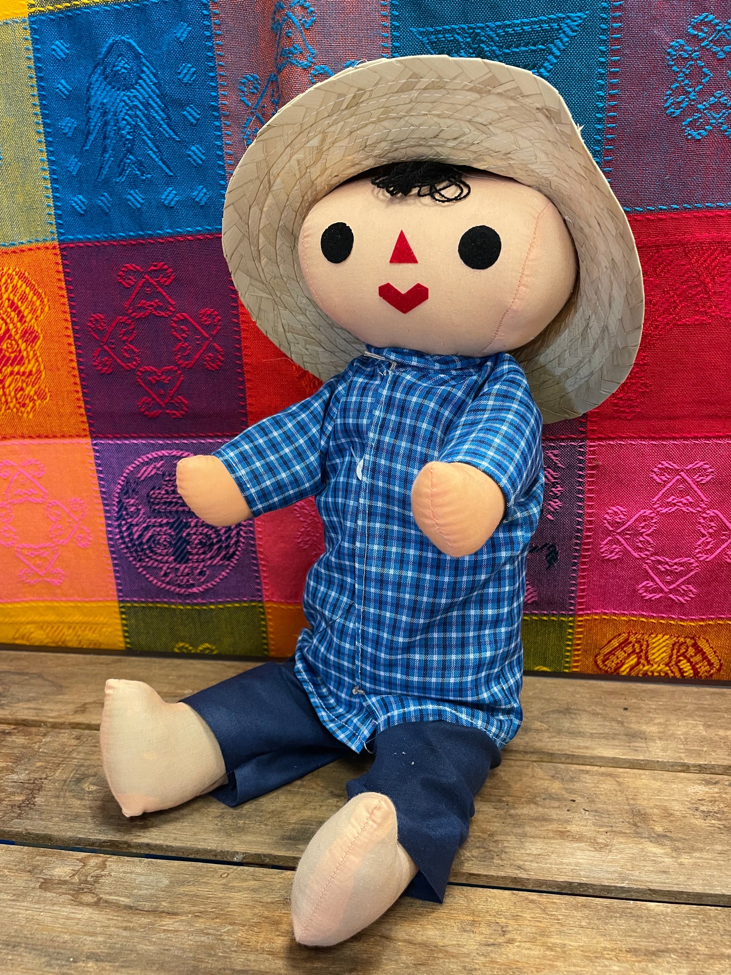 Ponchito Mexican Doll