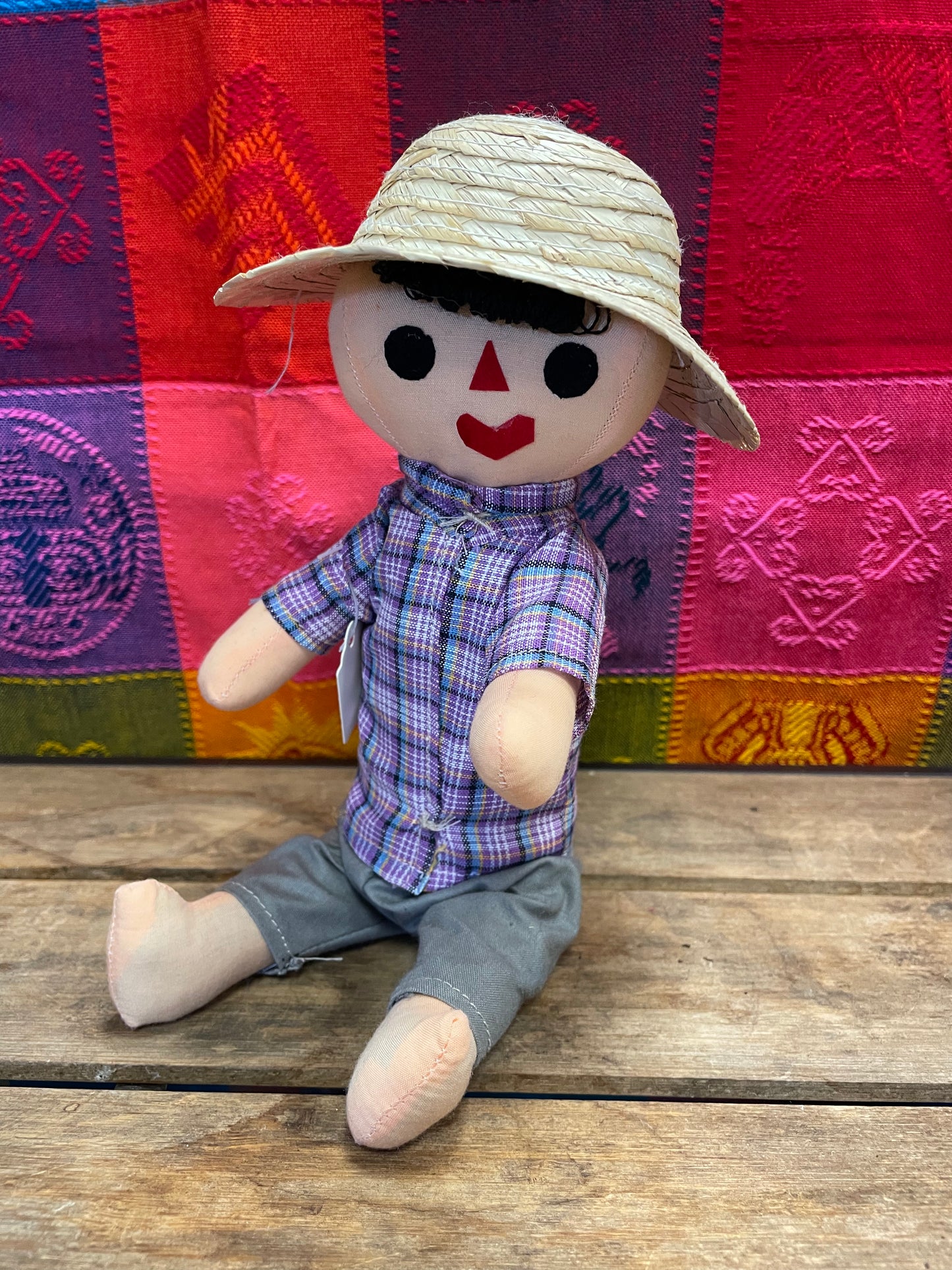 Ponchito Mexican Doll