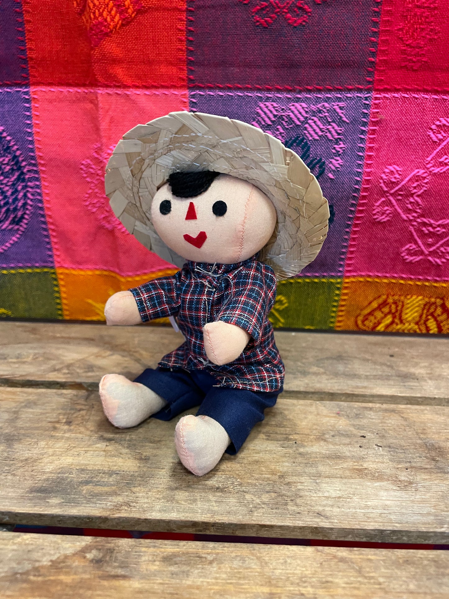 Ponchito Mexican Doll