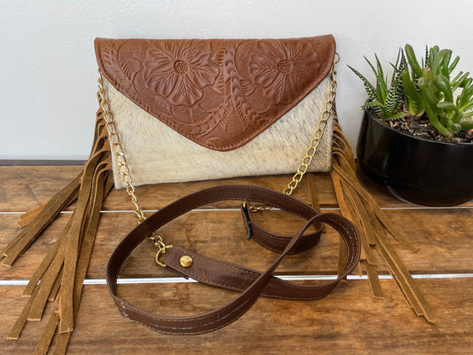 Cowhide Leather Crossbody