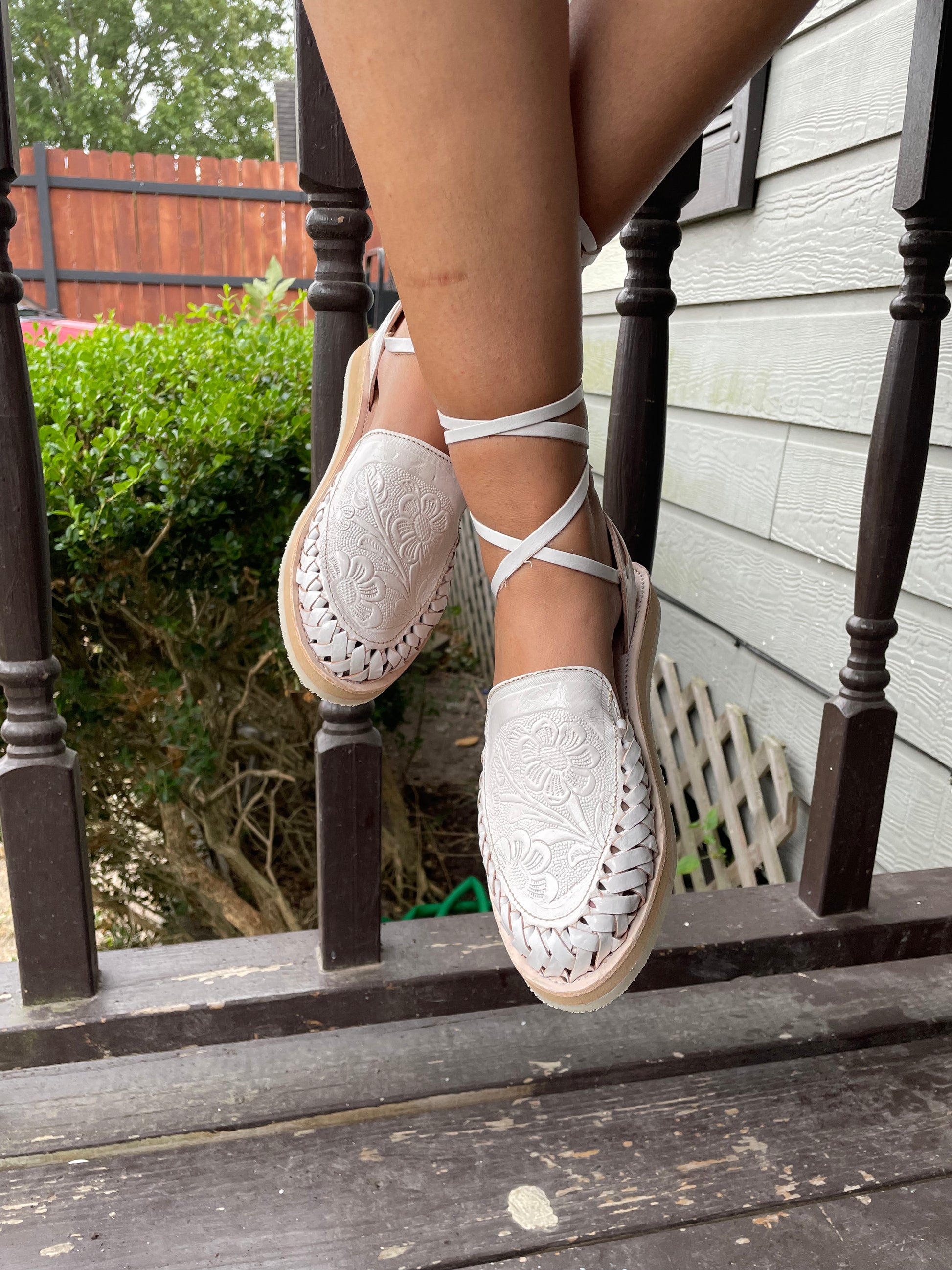 Lace up huarache sandals shop