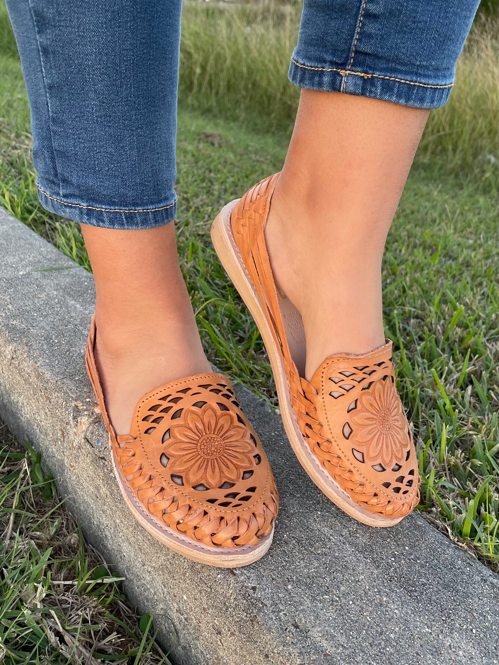 Handmade huaraches sales